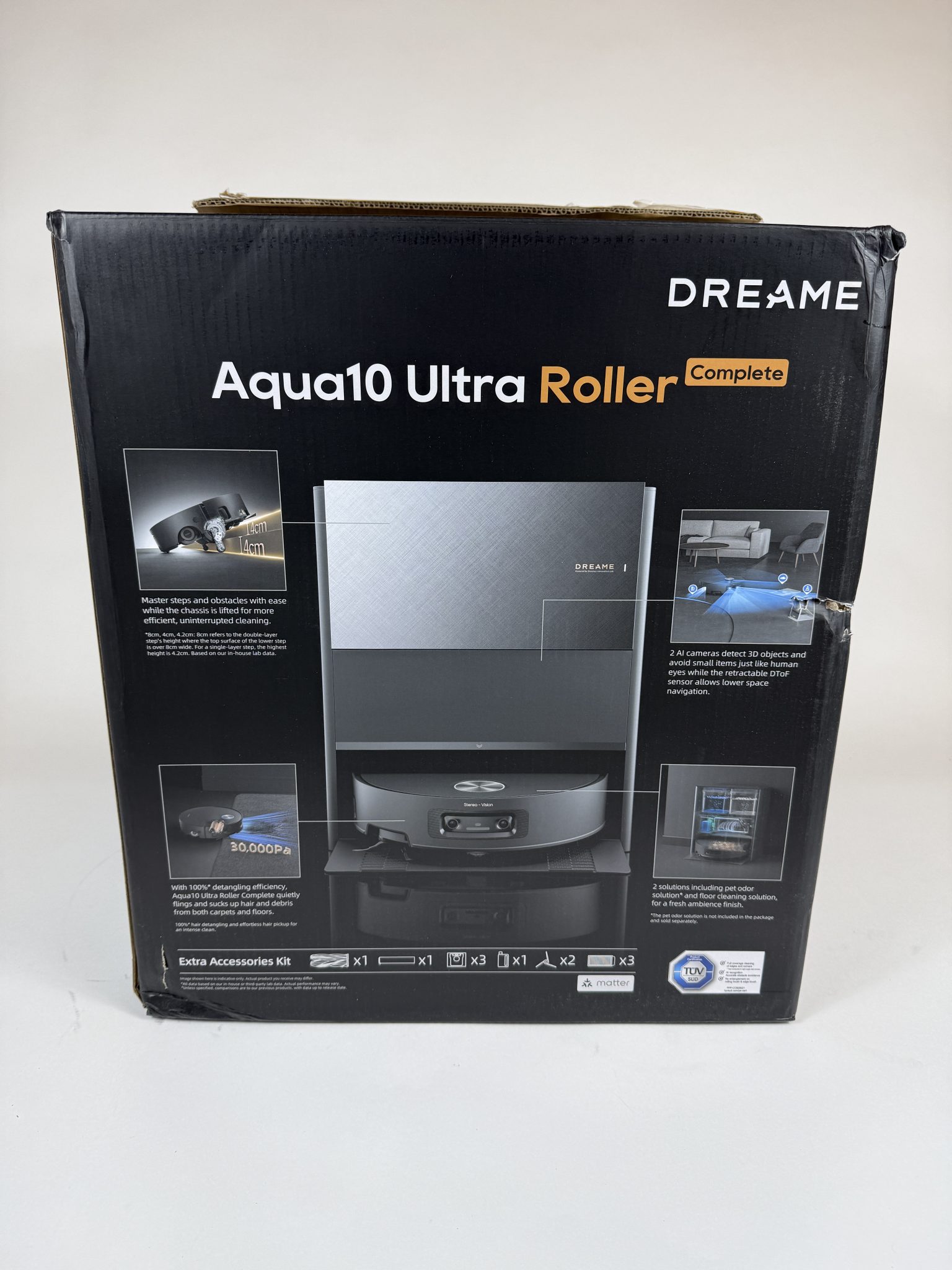 Dreame Aqua10 ULTRA Roller Complete robotas siurblys