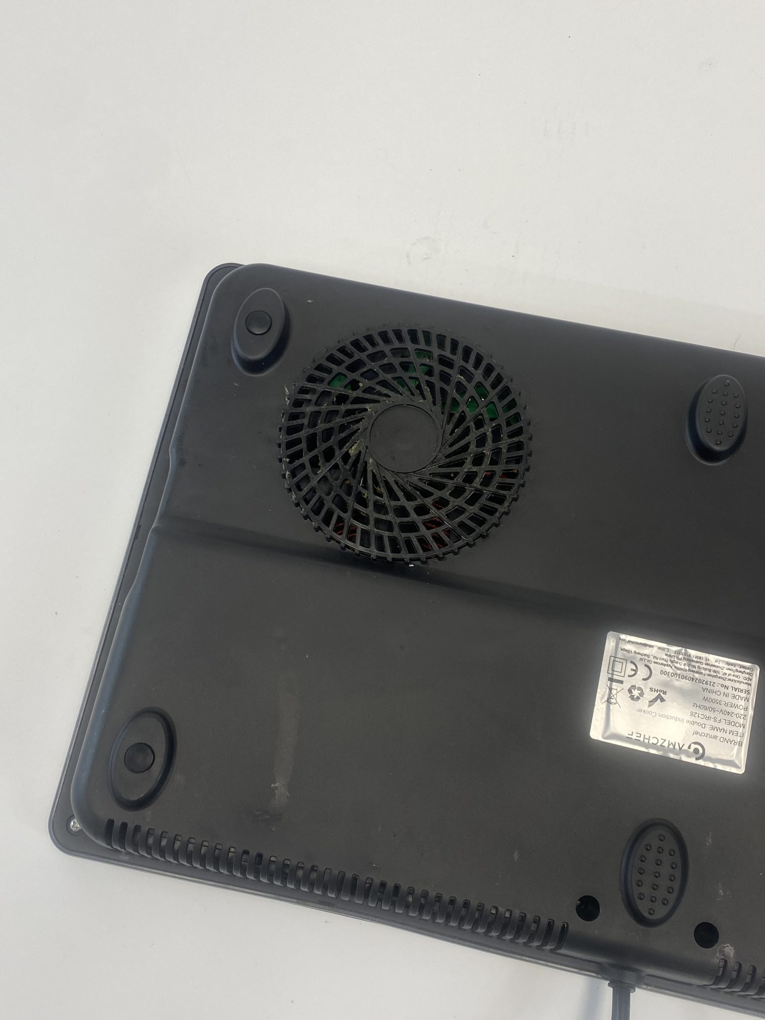 AMZCHEF dviejų kaitviečių indukcinė kaitlentė, 3500 W