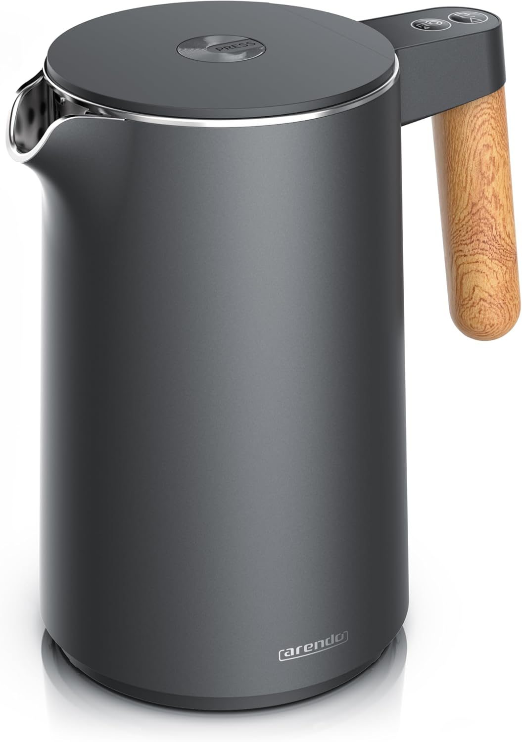 Arendo 1.5 l electric kettle with temperature control
