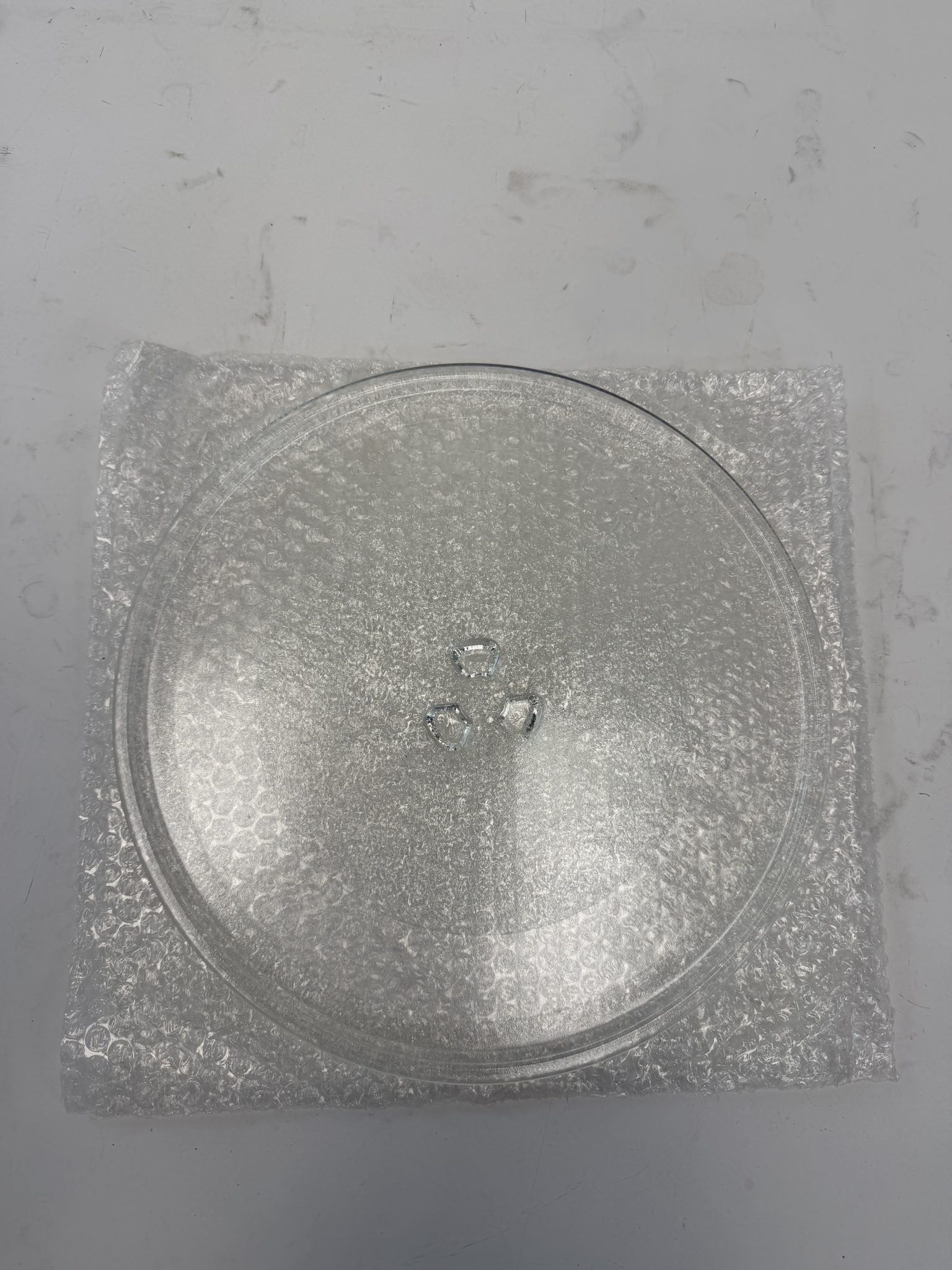 Gemroom mikrobangų krosnelės stiklinė lėkštė 25,5 cm