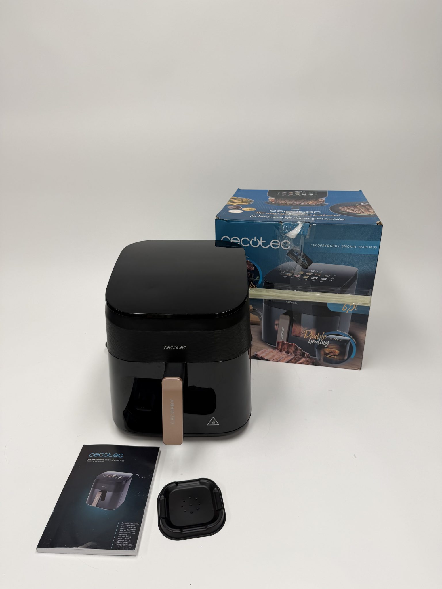 Cecotec Cecofry&Grill Smokin' 6500 Plus karšto oro gruzdintuvė