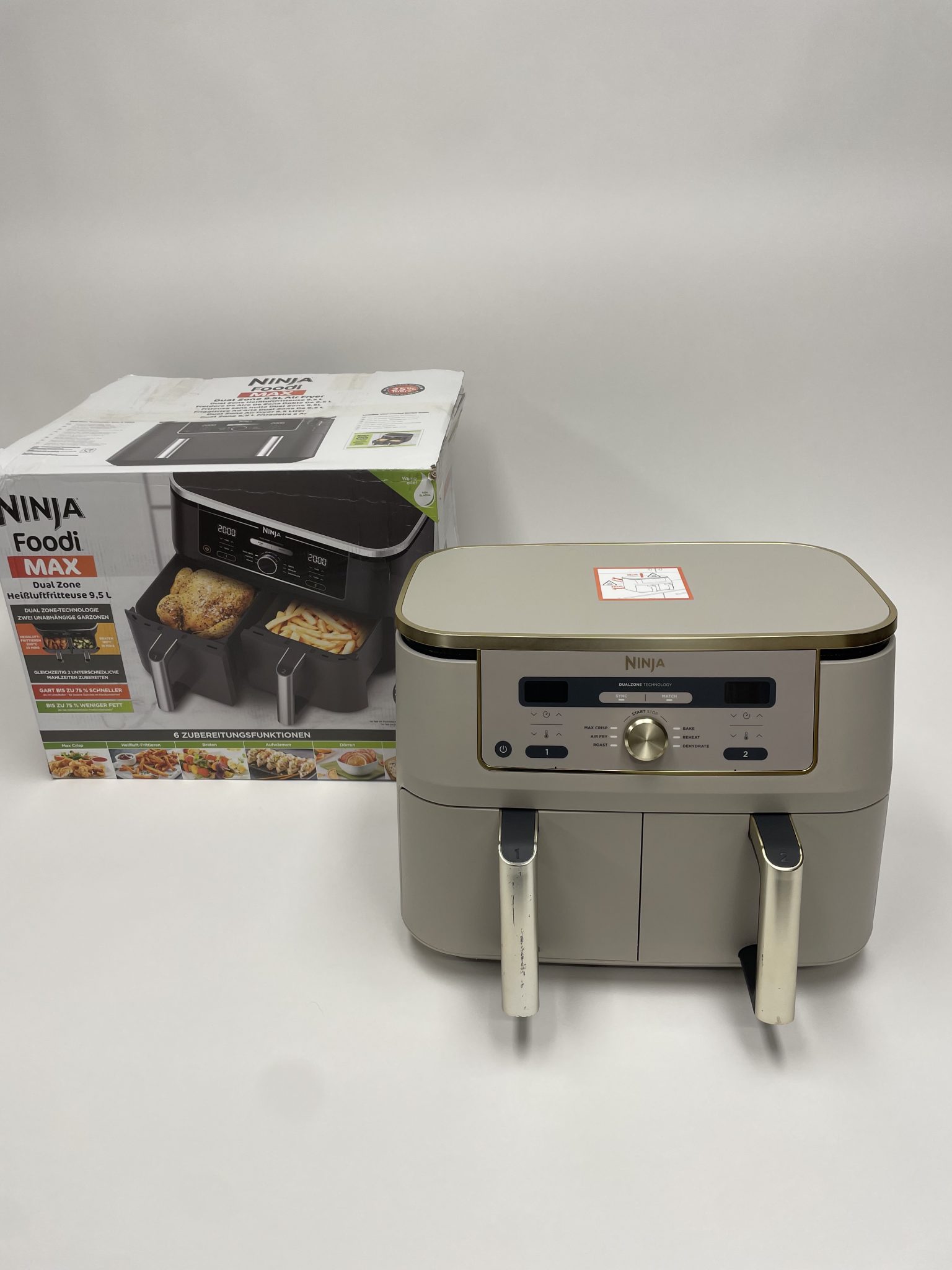 Ninja Foodi MAX Dual Zone oro gruzdintuvė