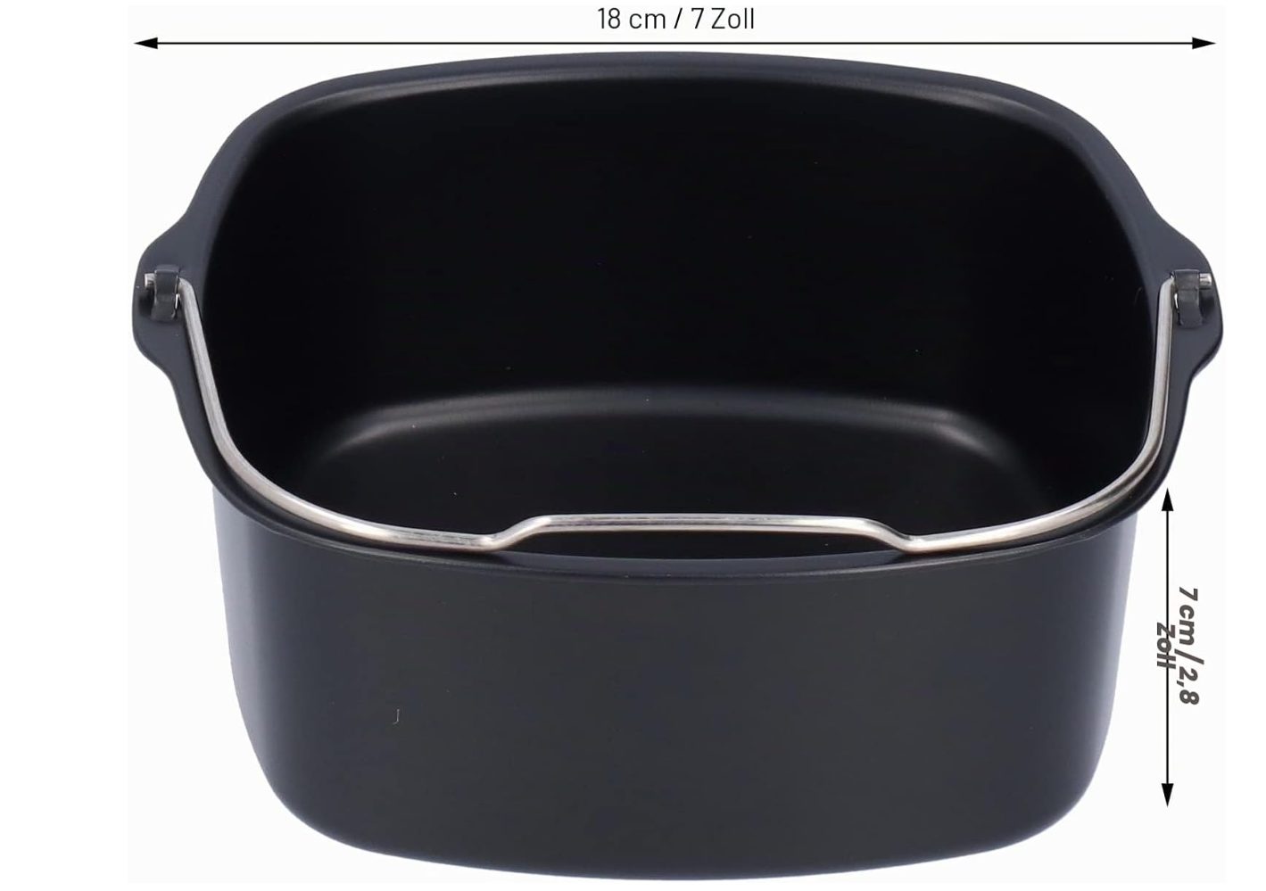 18 cm kepimo forma karšto oro gruzdintuvei