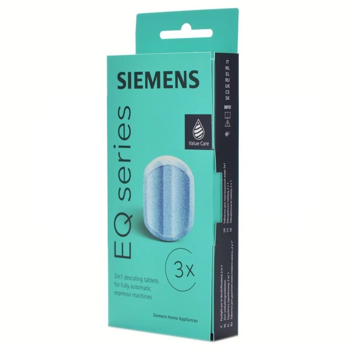 Siemens coffee machine descaling tablets