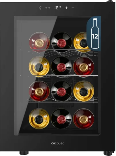 Cecotec Bolero GrandSommelier 1255 CoolCrystal wine cooler