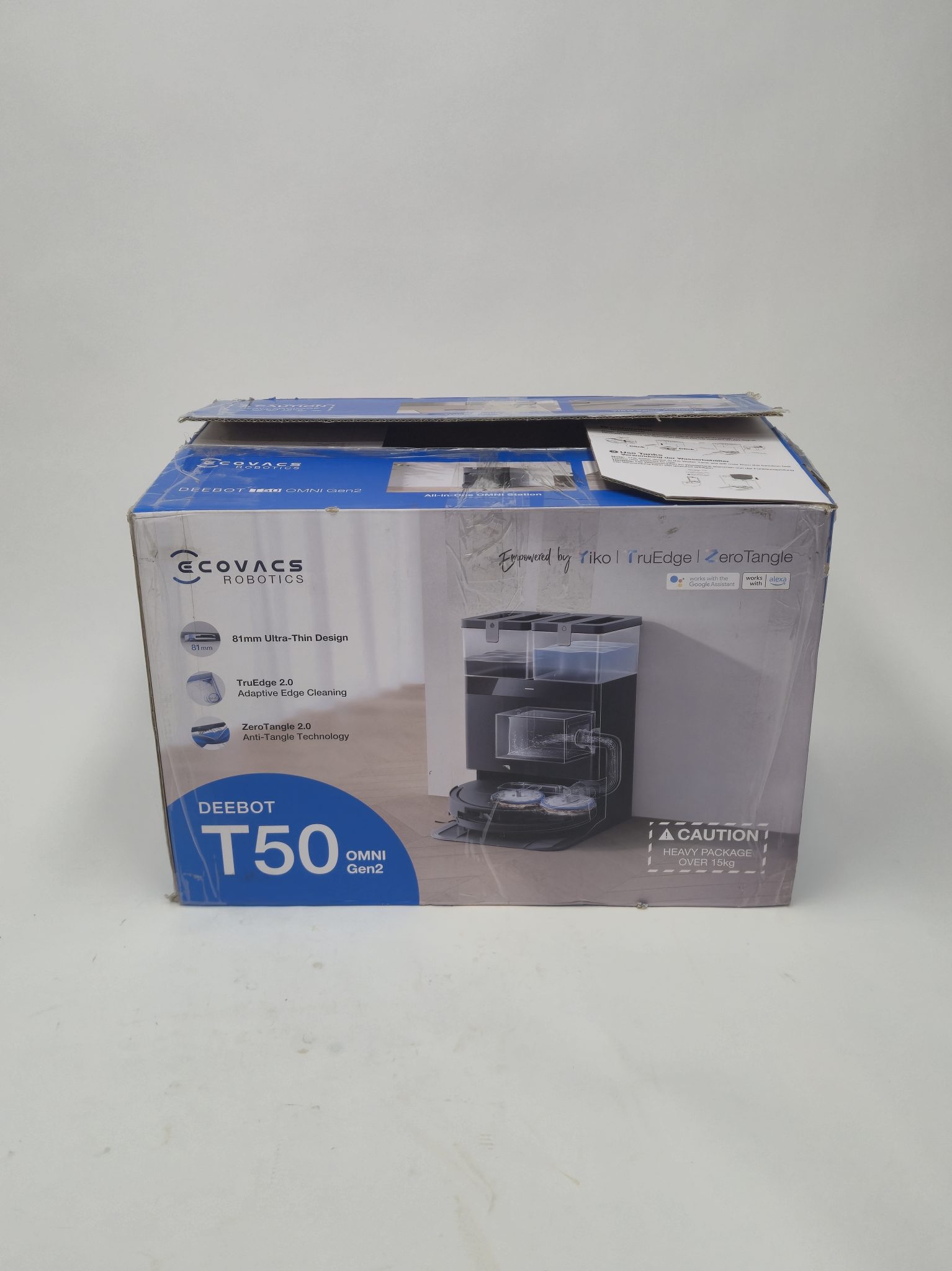 ECOVACS DEEBOT T50 Omni Gen2 robotas siurblys