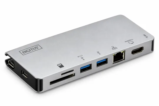DIGITUS DA-70866 USB-C 8-port docking station