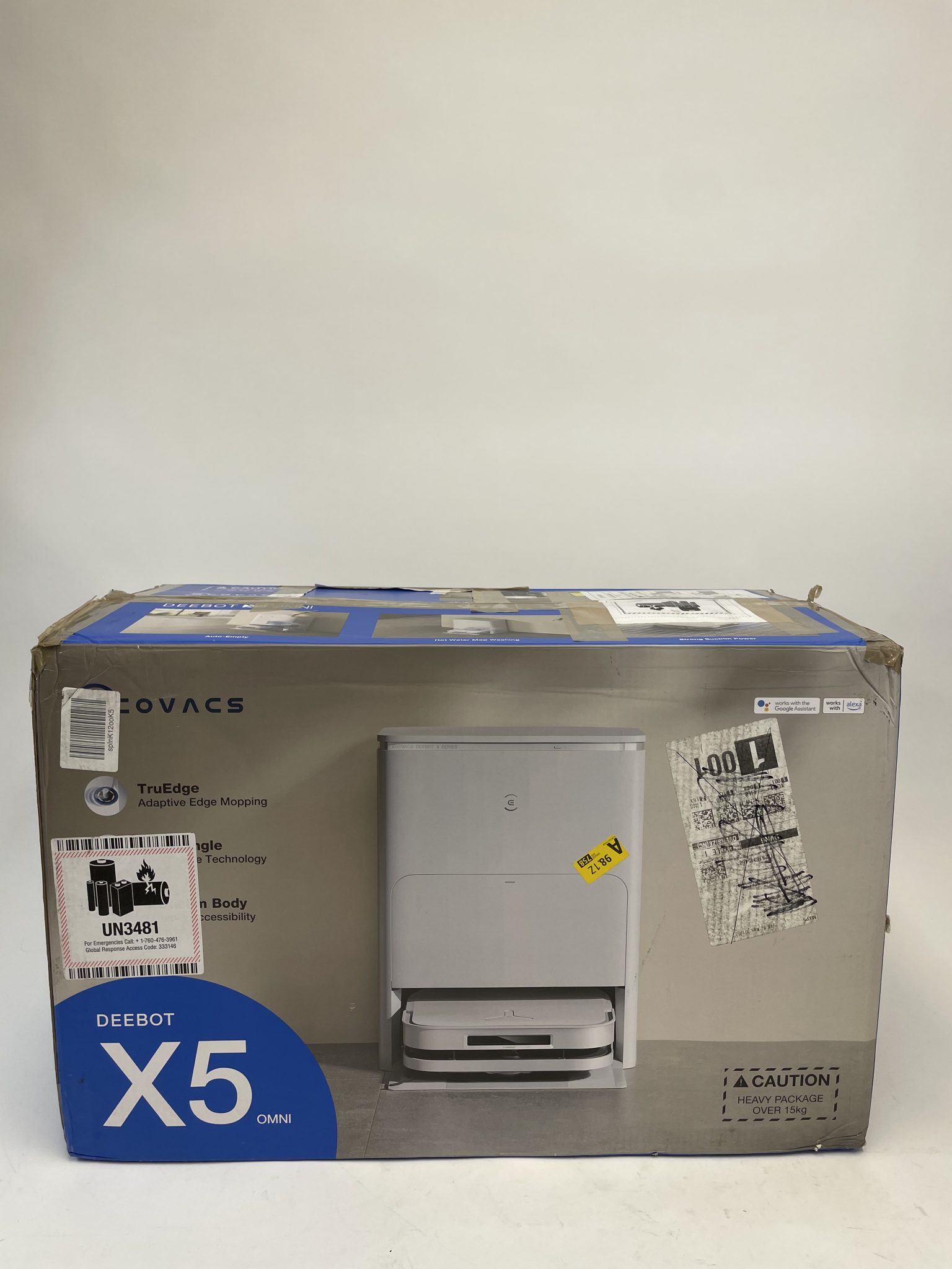 Ecovacs Deebot X5 Omni robotas siurblys