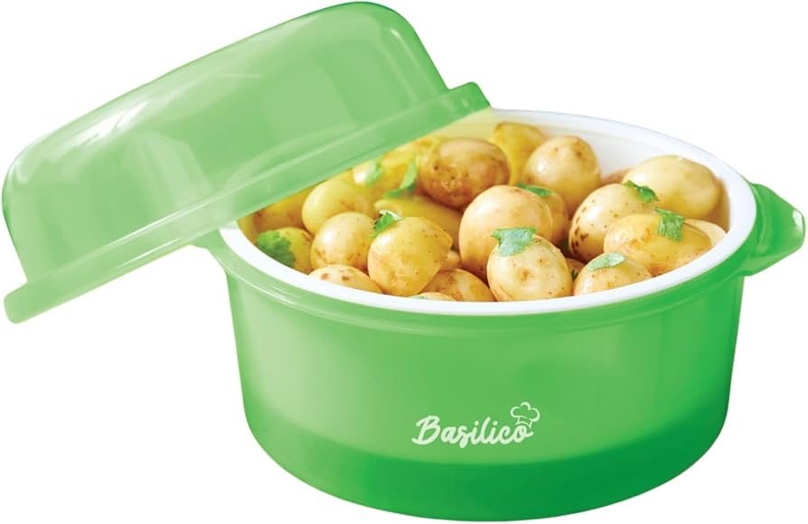 Basilico microwave potato and vegetable pot