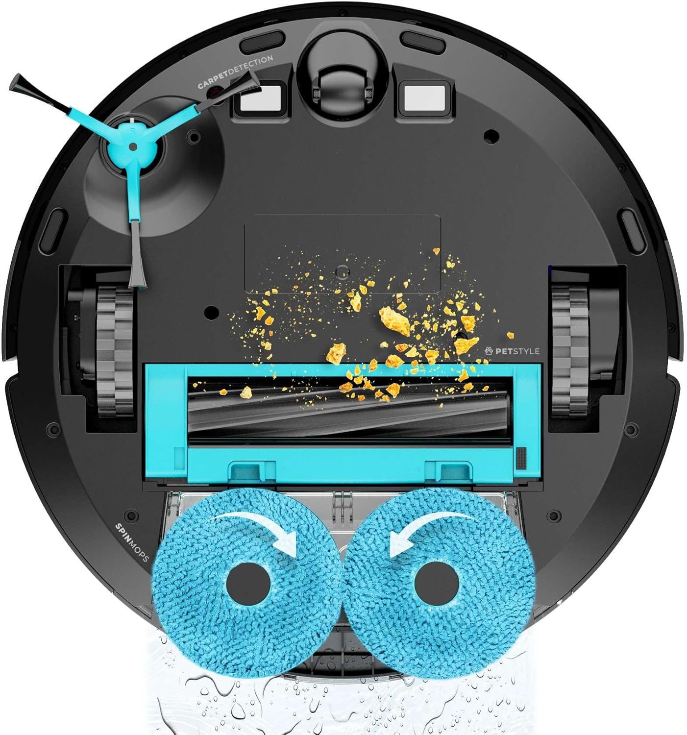 Cecotec Conga 9590 Spin robotas siublys