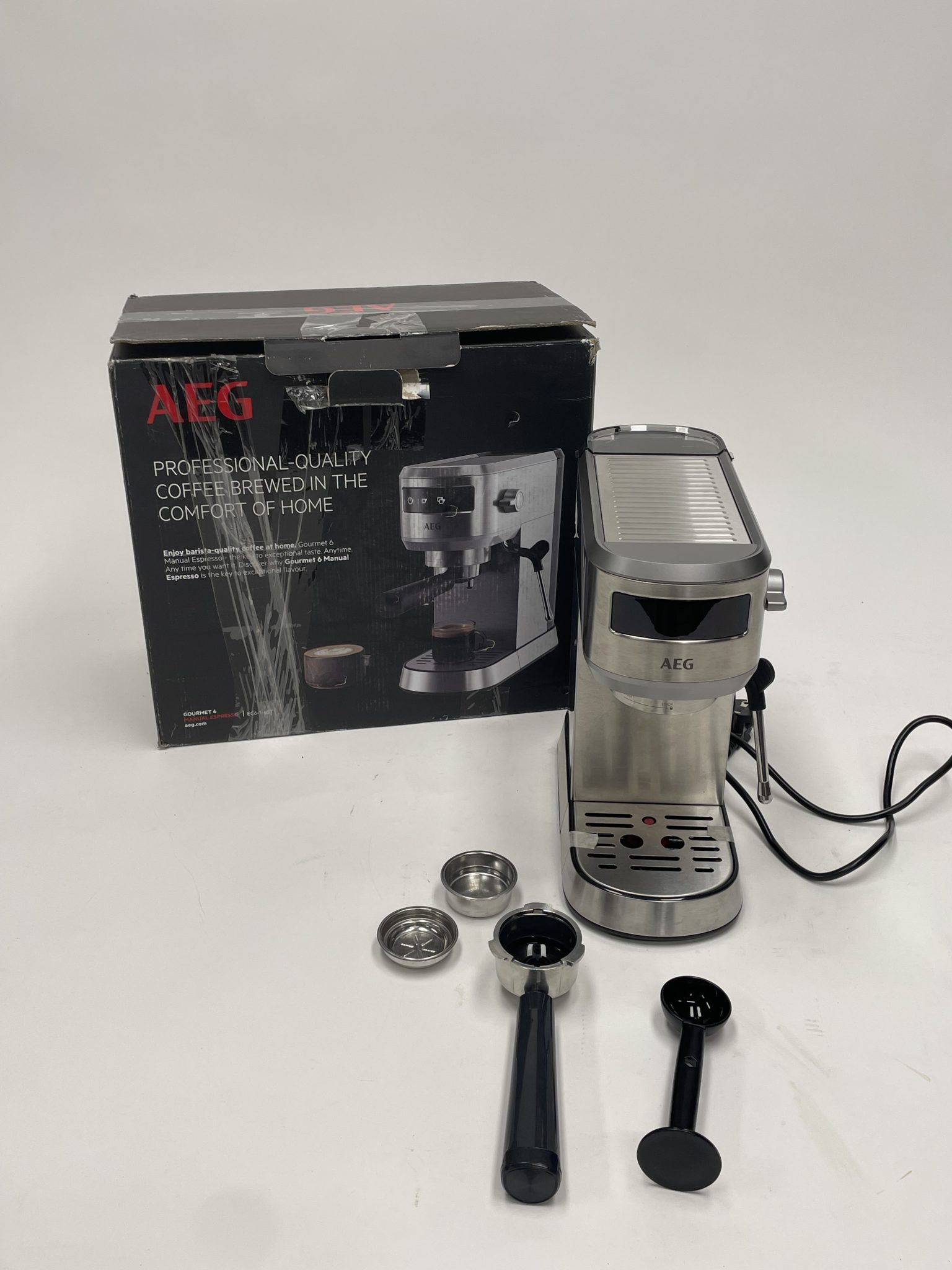 AEG Gourmet 6 espresso kavos aparatas