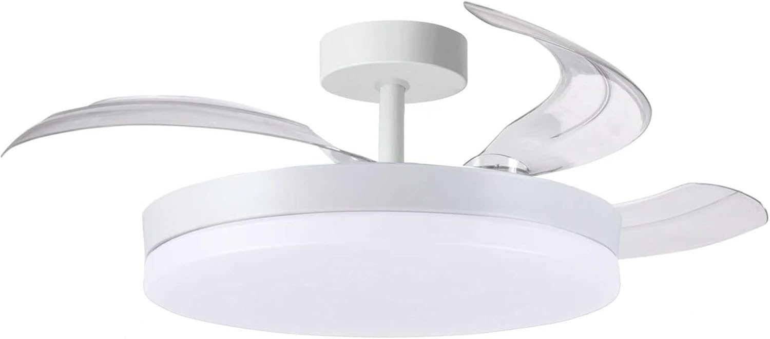 BEL AIR HOME ARES lubinis ventiliatorius su LED