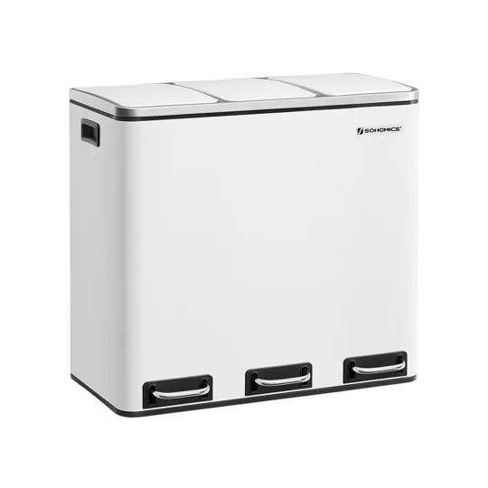 SONGMICS 3x18L sorting bin