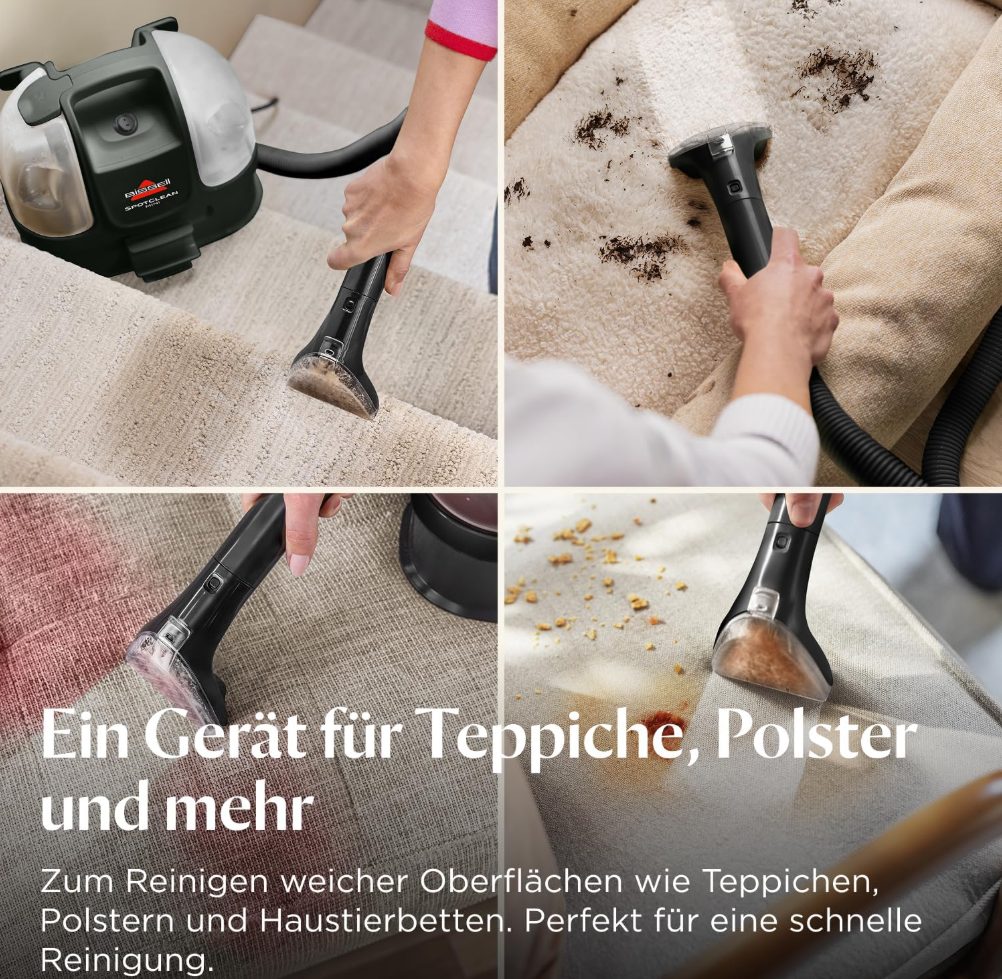 BISSELL SpotClean Mini 41491 nešiojamas kilimų valytuvas
