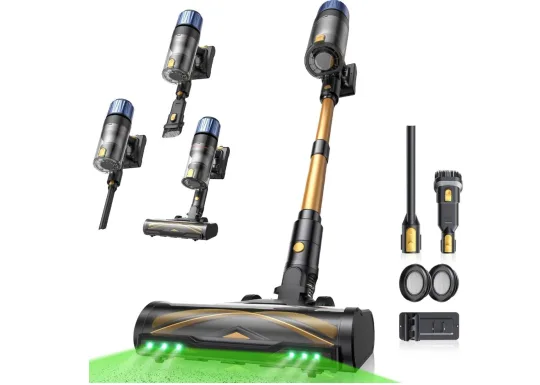 Proscenic P15 cordless vacuum cleaner 55 kPa, 70 min.