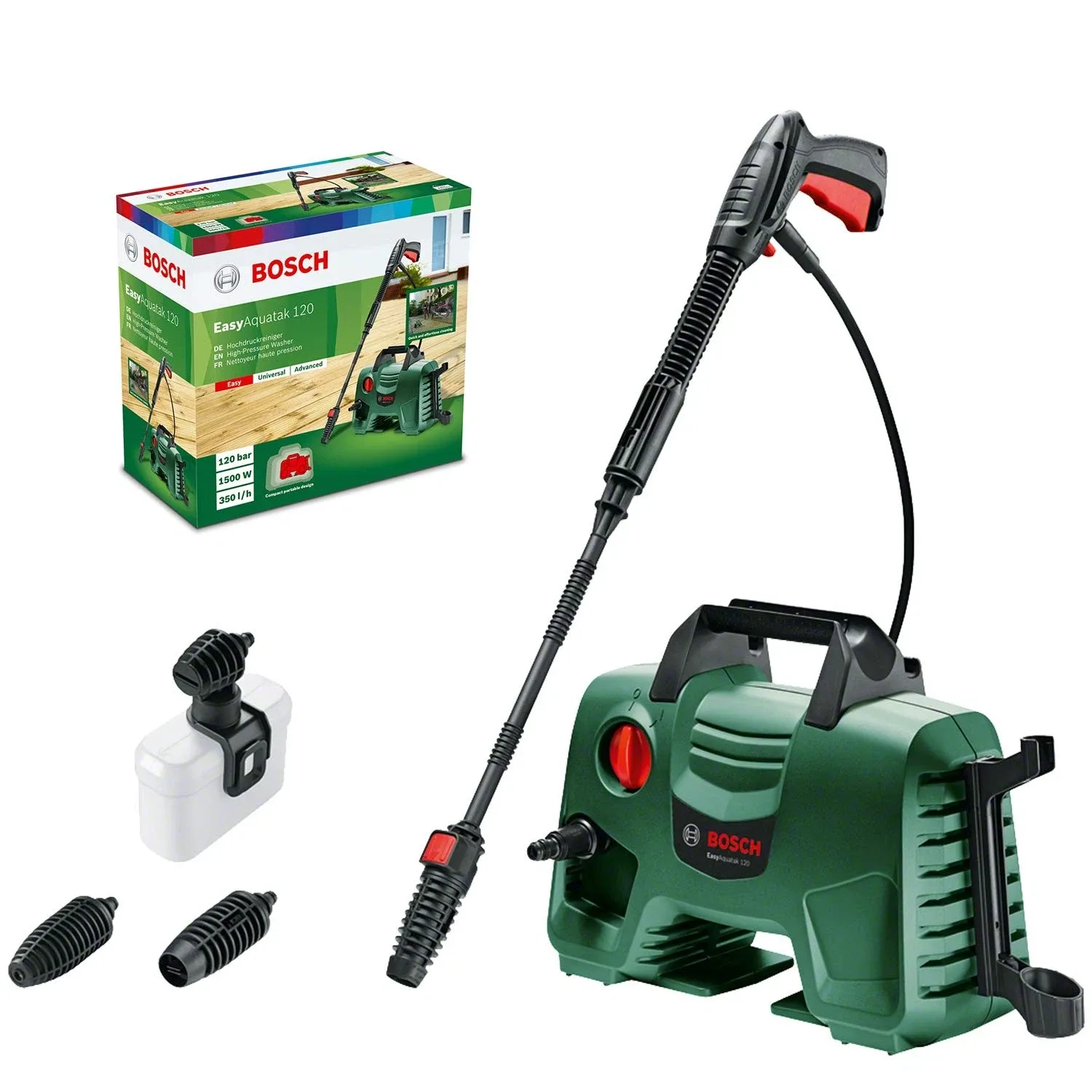 Bosch EasyAquatak 120 high-pressure washer
